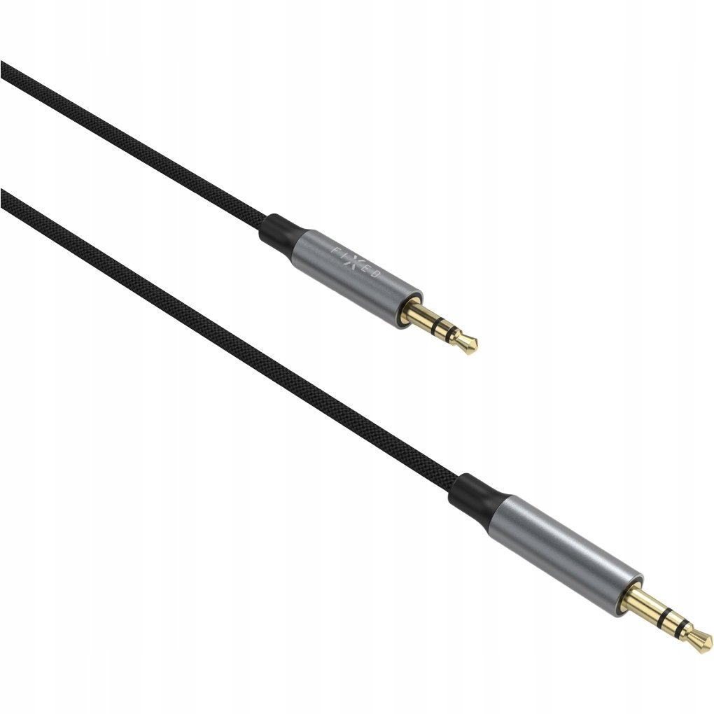 Fixed Audio kabel FIXED Link 3,5mm jack na 3,5mm jack, 1.5m, space gray FIXA-JJ15-GR
