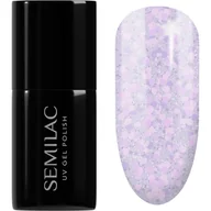 Lakiery hybrydowe - SEMILAC Lakier hybrydowy UV Hybrid 492 Icy Lavender Bliss 7ml - miniaturka - grafika 1