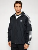 Kurtki męskie - adidas Wiatrówka adicolor Classics 3-Stripes GN3475 Czarny Regular Fit - miniaturka - grafika 1