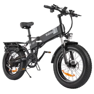 Ridstar H20 Folding Electric Bike, 1000W Motor, 48V 15AH Battery, 20*4.0inch Fat Tires, 45km/h Max Speed, 80km Max Range, Shima - Rowery elektryczne Ridstar H20 Folding Electric Bike, 1000W Motor, 48V 15AH Battery, 20*4.0inch Fat Tires, 45km/h Max Speed, 80km Max Range, Shima - Rowery elektryczne - miniaturka - grafika 1