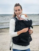 Nosidełka dla dzieci - LennyLamb osłonka na chustę lub nosidełko Softshell Czarna CVR_001_BLCK - miniaturka - grafika 1