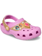 Buciki dla niemowląt - Crocs Chodaki "Classic Disney Princess Lights" w kolorze jasnoróżowym - miniaturka - grafika 1