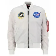 Odzież taktyczna i umundurowanie - Kurtka Alpha Industries MA-1 VF NASA 166107 666 - Pastel Grey M - miniaturka - grafika 1