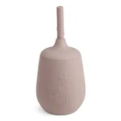 Kubki dla dzieci - Silikonowy Kubeczek Dla Dziecka Ze Słomką Nuuroo - miniaturka - grafika 1