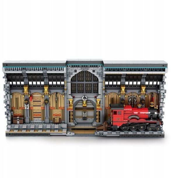 KLOCKI REOBRIX MAGIC RAILWAY STATION STREET VIEW BOOK 2795 PCS TECHNIC