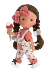 Llorens Lalka 52601 Miss Minis Bella Pan brunetka 26cm - Lalki dla dziewczynek - miniaturka - grafika 1