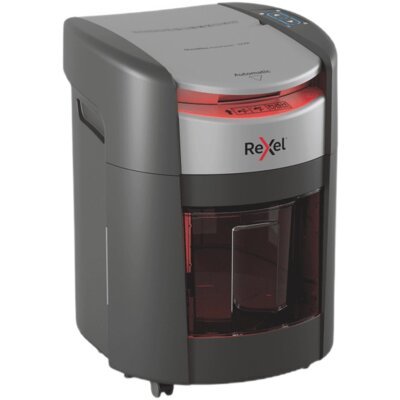 REXEL ShredMax AutoFeed+ 150M 15 L, P-5, Mikrościnki, Automatyczny Start/Stop, Funkcja cofania 2025150MEU