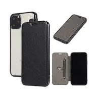 Etui i futerały do telefonów - Etui Electro Book Cover kompatybilne z iPhone 7 Plus Etui Wallet Etui ochronne Etui ochronne Czarne - miniaturka - grafika 1