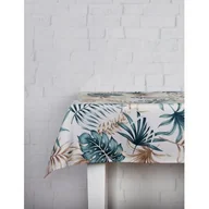 Obrusy i serwetki - Obrus prostokątny Leaves liście palmy 145 x 220 cm wielokolorowy - miniaturka - grafika 1
