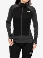 Bluzy sportowe damskie - Bluza wspinaczkowa damska The North Face Bolt Polartec Jacket - grey/black - miniaturka - grafika 1