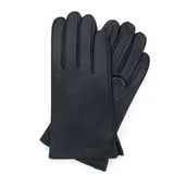 Rękawiczki - Męskie rękawiczki skórzane klasyczne - miniaturka - grafika 1