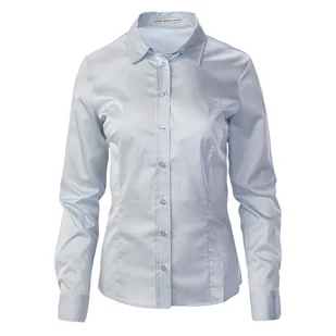 Damska Koszula GUESS LS CATE SHIRT W2YH41WAF10-G7EJ – Niebieski - Koszule damskie - miniaturka - grafika 1