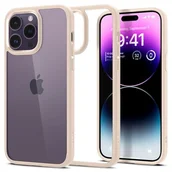 Etui i futerały do telefonów - Etui SPIGEN Ultra Hybrid do Apple iPhone 14 Pro Max Beżowy - miniaturka - grafika 1