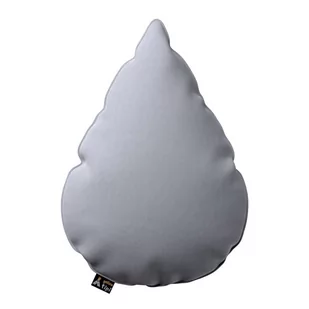 Poduszka Sweet Drop, srebrzysty szary, 55x15x35cm, Posh Velvet - Poduszki dekoracyjne - miniaturka - grafika 1