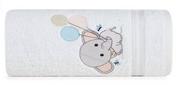Ręczniki - Ręcznik Kąpielowy Dziecięcy Baby50 70 x 140 Biały - miniaturka - grafika 1