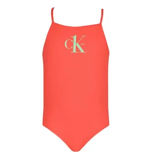 Calvin Klein Swimwear Strój kąpielowy - Stroje kąpielowe dla dziewczynek - miniaturka - grafika 1