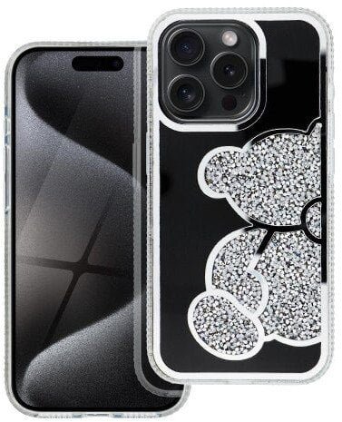 Futerał TEDDY BEAR do IPHONE 17 Pro srebrny