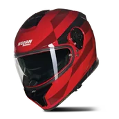 Kaski motocyklowe - Kask Integralny Nolan N80-8 Czerwony/CzarnyXL - miniaturka - grafika 1