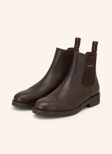 Gant Botki Chelsea Prepdale braun - Botki damskie - miniaturka - grafika 1
