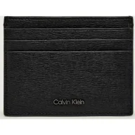 Etui na dokumenty i karty - Calvin Klein Skórzane etui na karty - miniaturka - grafika 1