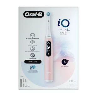 Oral-B iO 6N Różowy - Szczoteczki elektryczne - miniaturka - grafika 1