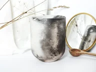 Kubki - Ceramiczny unikatowy kubek handmade, 250 ml - miniaturka - grafika 1