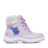 Buty dla dziewczynek - Trzewiki FURBY CEO-CP23-AW25-131FUR Fioletowy - miniaturka - grafika 1