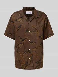 Koszula casualowa z listwą guzikową - Koszule męskie - miniaturka - grafika 1