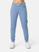 Spodnie sportowe damskie - KARI TRAA Spodnie dresowe "Kari" w kolorze błękitnym - miniaturka - grafika 1