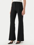 Spodnie damskie - Morgan Spodnie materiałowe 251-PECO.F Granatowy Bootcut Fit - miniaturka - grafika 1