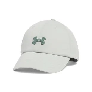 Damska Czapka z daszkiem UNDER ARMOUR WOMEN'S UA BLITZING ADJ 1376705-377 – Zielony - Czapki damskie - miniaturka - grafika 1