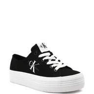 Trampki damskie - CALVIN KLEIN JEANS Tenisówki VULC FLATFORM MONO - miniaturka - grafika 1