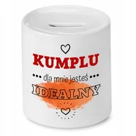 Skarbonki - Dla Damiana Skarbonka na Urodziny na Prezent z Nadrukiem ze Zdjęciem + Opakowanie na prezent (wzór 01) - miniaturka - grafika 1