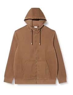 s.Oliver Bluza męska z długim rękawem, brązowa, 5XL, brązowy, 5XL - Bluzy męskie - miniaturka - grafika 1