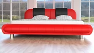Łóżka - Nowoczesne łóżko tapicerowane Laura - eko skóra - 180x200 - miniaturka - grafika 1