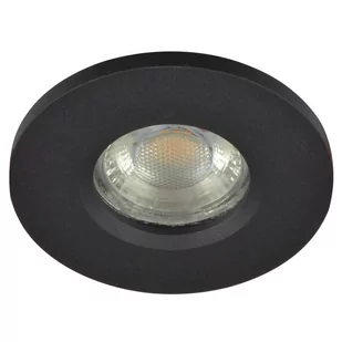 AZZARDO Oczko stropowe Ika round IP65 AZ3017 czarna oprawa w nowoczesnym stylu AZ3017 - Lampy ogrodowe - miniaturka - grafika 2