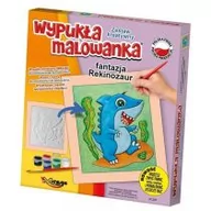 Zabawki kreatywne - Wypukła malowanka Fantazja Rekinozaur Mirage Hobby - miniaturka - grafika 1
