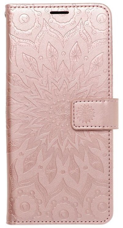 Kabura MEZZO Book do XIAOMI Redmi Note 14 PRO 4G mandala złoty róż