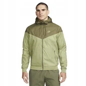Kurtki męskie - KURTKA MĘSKA NIKE PRZECIWDESZCZOWA Z KAPTUREM SPORTOWA WIATRÓWKA - miniaturka - grafika 1
