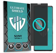 Szkła hartowane na telefon - NAJLEPSZE SZKŁO 5D PEŁNE DO SONY XPERIA 5 SZKIEŁKO NIETŁUKĄCE ORYGINAŁ - miniaturka - grafika 1