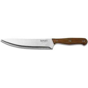 Lamart Nóż kucharski 19cm Rennes srebrno-brązowy LT2089 - Noże kuchenne - miniaturka - grafika 1