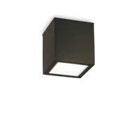 Lampy ogrodowe - Ideal Lux Lampa sufitowa zewnętrzna TECHO PL1 BIG czarna 251530 251530/IL - miniaturka - grafika 1