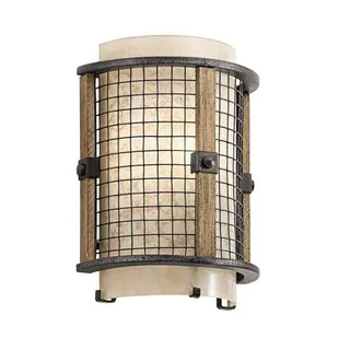 KICHLER Kinkiet Klasyczny 1pł KL/AHRENDALE1 AHRENDALE KICHLER ELSKL/AHRENDALE1 - Lampy ścienne - miniaturka - grafika 1