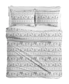 Pozostałe akcesoria świąteczne - Matex Komplet pościeli świątecznej flanelowej Flavetta 82A 220x200 - miniaturka - grafika 1