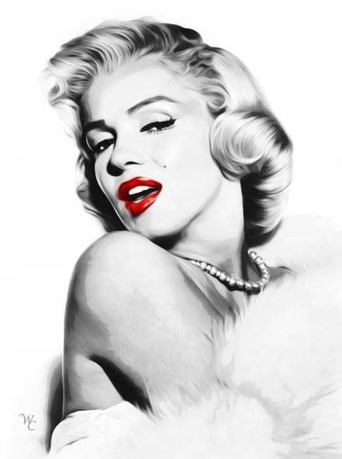 PUZZLE Marilyn Monroe Glamour Artystyczny + IMIĘ Pudełko 120 el.