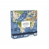 Puzzle - Londji Kieszonkowa wersja puzzli Odkrywaj Świat | - miniaturka - grafika 1