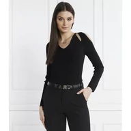 Swetry damskie - Karl Lagerfeld Sweter | Slim Fit - miniaturka - grafika 1