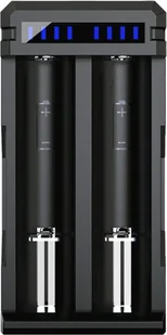 Ładowarka do akumulatorów 2x 18650 SC2 zasilanie U - Ładowarki i akumulatory - miniaturka - grafika 1