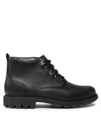 Botki męskie - Clarks Trzewiki Batcombe Mix Ggtx Gore-Tex 261734277 Czarny - miniaturka - grafika 1