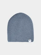 Czapki męskie - 4F Czapka zimowa uniseks - granatowa Uniwersalny - miniaturka - grafika 1